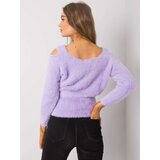 RUE PARIS Sweater-LC-SW-7033.27X-Light Purple | Shoptok.si