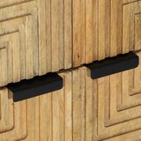  Komoda smeđa 60x33x75 cm Puno drvo Mango | shoptok.hr