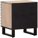 vidaXL Noćni ormarići 2 kom 40x34x46 cm masivno izbijeljeno drvo manga | shoptok.hr