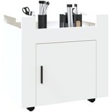 Kolica za radni stol bijela 60x45x60 cm od konstruiranog drva | shoptok.hr