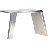 vidaXL avijatičarski radni stol srebrni 112 x 50 x 76 cm metalni | shoptok.hr