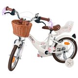 Volare dječji bicikl Blossom 14″ bijele boje, s dvije ručne kočnice | shoptok.hr