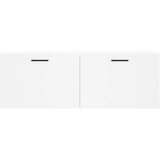  Zidni ormarić bijeli 100 x 36,5 x 35 cm od konstruiranog drva | shoptok.hr