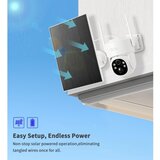  Immax NEO 07804L - Pametna spoljašnja solarna kamera sa senzorom SENTRY 9000mAh Wi-Fi Tuya IP65 | Eponuda.com