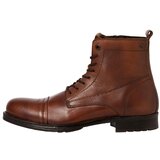 Jack & Jones Gležnarji z vezalkami 'Shaun' kostanj rjava | Shoptok.si