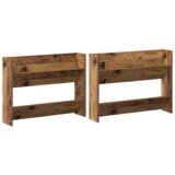 vidaXL Ormarići za cipele na zidu 2 pcs Staro drvo 60 x 18 x 60 cm | shoptok.hr