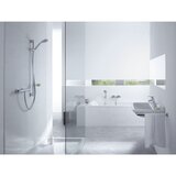 Hansgrohe 27085000 croma 100 multi / ecostat 1001 sl combi stenska termostatska armatura s tuš setom | Shoptok.si