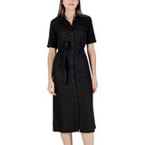 Only Jakne & Blazerji ONLCARO S/S LINEN BL BELT DRESS CC PNT 15338884 Črna cene