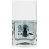 Nails Inc. Better on Top Quick-Drying Top Coat zaščitni nadlak za nohte s sijajem 14 ml Cene