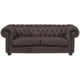 Landscape CHESTERFIELD ZOFA, temno rjava tekstil Cene