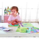 Tooky Toy Tooky igračka slagalica s pribadačama i pribadačama | shoptok.hr