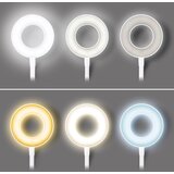 solight WO66-W -LED prigušiva stona lampa sa klipsom LED/8W/230V 3000/4000/5000K bela | Eponuda.com