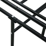 Za dnevni ležaj crni metalni 90 x 200 cm | shoptok.hr
