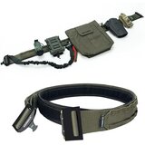 IDOGEAR taktični vojaški pas 2v1 z notranjim in zunanjim pasom | Shoptok.si