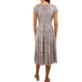 Gemre Beige midi floral dress Eloize | shoptok.hr