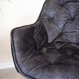 MID.YOU Set Stolov Alan, Antracit, 2 Kos | Shoptok.si