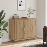  Komoda Artisan hrast 92x35x75 cm izrađeno drvo | shoptok.hr