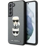Karl Lagerfeld Originalen ovitek KLHCS22MSAKICKCSL za Samsung Galaxy S22 Plus 5G siva zaščita - Heads Cene