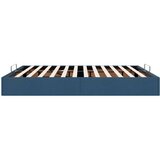 vidaXL otomanski okvir kreveta bez madraca plavi 180x200 cm od tkanine | shoptok.hr