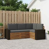  Set vanjskih sofa 4 kom. Poliester | shoptok.hr