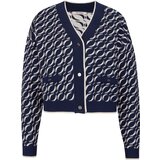 Orsay Navy Blue Women's Patterned Cardigan - Women's | shoptok.hr