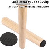 AKOLAFE 4x 30cm lesene pohištvene noge | Shoptok.si