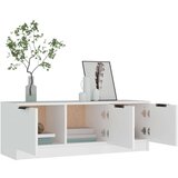 TV omarica bela 102x35x36,5 cm inženirski les, (20729954) | Shoptok.si