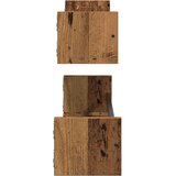  Polica na zidu Zidne 2 pcs Staro drvo 80 x 16 x 14 cm | Eponuda.com