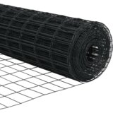 vidaXL Euro ograja s 7 flandriranimi stebri 1.6x10 m Cinkano jeklo | Shoptok.si
