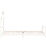  Za dječji krevet bijeli 90 x 200 cm od masivne borovine | shoptok.hr