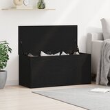 vidaXL Kutija za pohranu Crni hrast Čestica drva 100 x 42 x 46 cm | shoptok.hr
