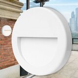 Braytron zidna rasvjeta led 3W 160lm 3000K IP65 vekta-b wlr bijela okrugla | shoptok.hr