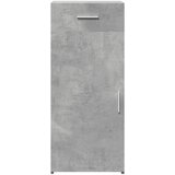  Komoda siva boja betona 40 x 42,5 x 93 cm od konstruiranog drva | shoptok.hr
