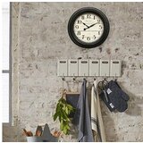 Sat ZIDNI MOULD 29CM CRNI ATMOSPHERA | shoptok.hr