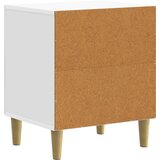  Noćni ormar Bijela visokog sjaja 43 x 34,5 x 50 cm | shoptok.hr