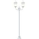  Vrtno svjetlo Bijelo 68 x 20 x 235 cm Aluminij i staklo | shoptok.hr