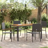 vidaXL Vanjske Stolice 4 pcs Krem, smeđa | shoptok.hr