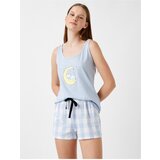 Koton Pajama Set - Blue - Plaid | shoptok.hr