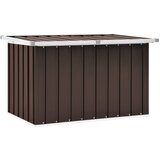 vidaXL Vrtna škatla za shranjevanje rjava 109x67x65 cm Cene