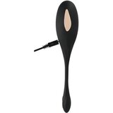 XouXou Vibrating E-Stim RC Love Ball Black | Shoptok.si