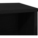 vidaXL Kućište za mačji pijesak crni hrast 80x50x45 cm inženjerski drvo | shoptok.hr