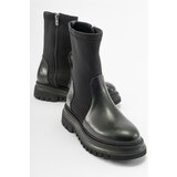 LuviShoes ALİAS Black Scuba Women's Boots Cene