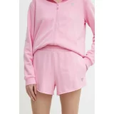 Guess Kratke hlače SKYLAR ženske, roza barva, V4GD09 K8802