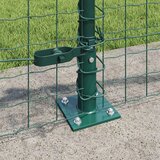  Ograjni Stebri Komplet 26 Zeleni Beton, Kovina 3.2 x 3.2 x 70 cm | Shoptok.si