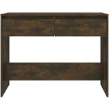  Konzolni stol boja hrasta 100x35x76,5 cm od konstruiranog drva | Shoptok.si