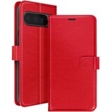 Oem Mayaxess, Ohišje za Google Pixel 9 Pro XL Denarnica s trakom za roko, Rdeča, (5000208798) | Shoptok.si