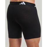 Adidas Boksarice ACTIVE FLEX COTTON Boxer Long Pack de 3 Črna | Shoptok.si