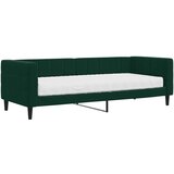  Dnevni krevet s madracem tamnozeleni 80 x 200 cm baršunasti | shoptok.hr