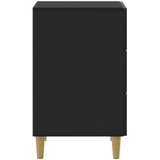  Noćni ormar s ladicama Crna 43 x 41 x 66,5 cm Konstruirano drvo | Eponuda.ba