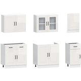 vidaXL 7-dijelni set kuhinjskih ormarića Kalmar konstruiranog drva | shoptok.hr